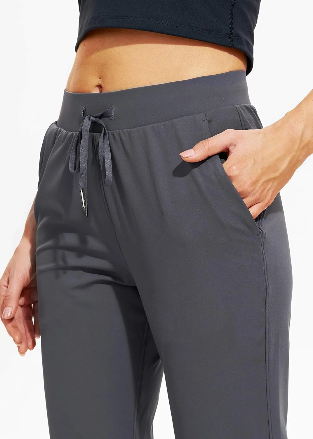 Libin Women's Joggers Pants Athletic Running Petite/Regular/Tall Sweatpants with Pockets Tapered Casual Workout Pants